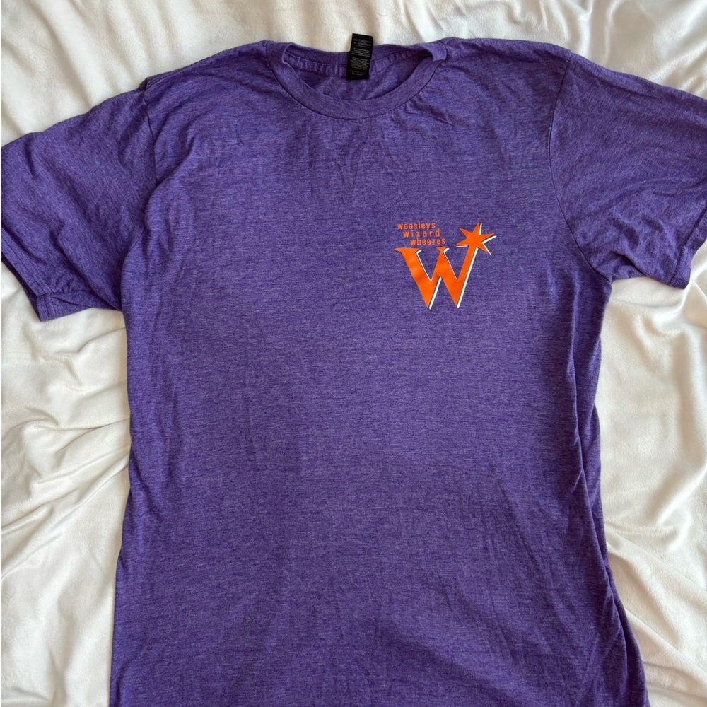 Purple Harry Potter Weasleys’ Wizard Wheezes Shirt - Woman’s Size Medium